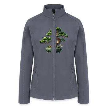 The Perfect Bonsai - Women’s Soft Shell Jacket - gray - Front