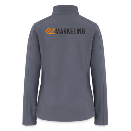 EZ Black Double Logo - Women’s Soft Shell Jacket