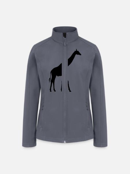 Giraffe - Women’s Soft Shell Jacket - gray