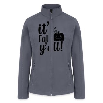 Its fall yall - Women’s Soft Shell Jacket - gray - Front