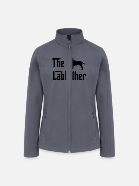 The LabFather in Black - Women’s Soft Shell Jacket - gray