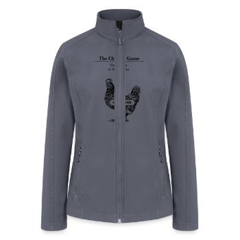 The Chicken GameThe Chicken Game - Women’s Soft Shell Jacket - gray - Front
