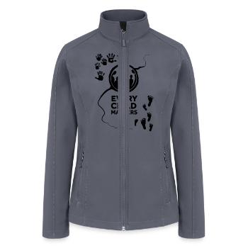 Every Child Matters - Women’s Soft Shell Jacket - gray - Front
