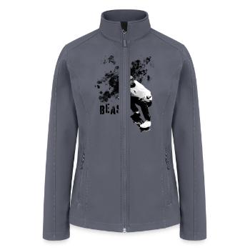 Skater Croc Beast - Women’s Soft Shell Jacket - gray - Front