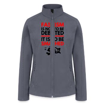 fascism school kids - Women’s Soft Shell Jacket - gray - Front