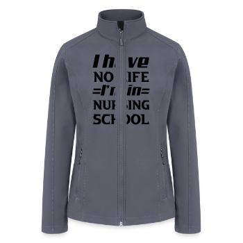 Comforts t shirt - Women’s Soft Shell Jacket - gray - Front