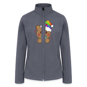 Bearicorn chill - Women’s Soft Shell Jacket - gray - Front