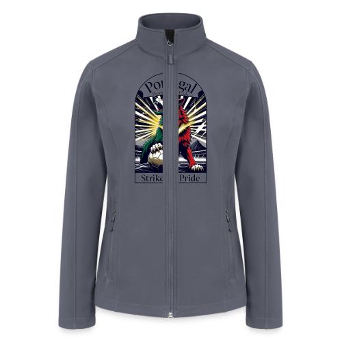 Portugal Iberian Wolf Soccer T Shirt, Pride Gift - Women’s Soft Shell Jacket