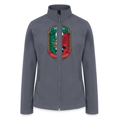 Mexico Eagle Valor T-Shirt, Pride Badge Gift - Women’s Soft Shell Jacket