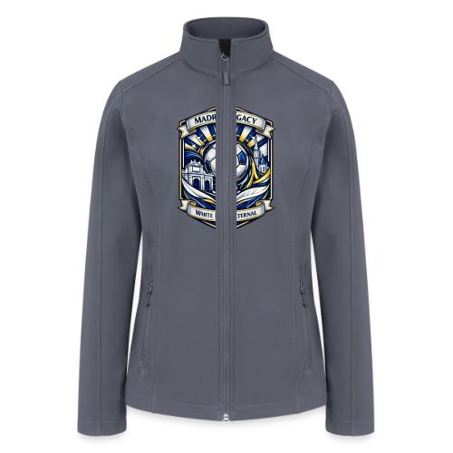 Madrid White Legacy T Shirt, Madrid Fan Gift - Women’s Soft Shell Jacket