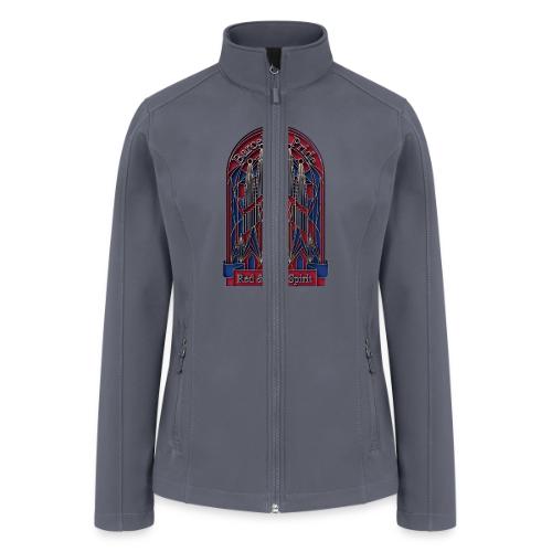 Barcelona Scarlet Pride T Shirt, Vibrant City Gift - Women’s Soft Shell Jacket