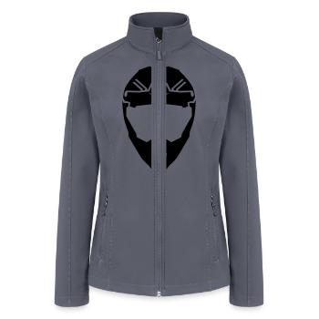 Motocross - Women’s Soft Shell Jacket - gray - Front