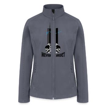 911 Never forget - Women’s Soft Shell Jacket - gray - Front