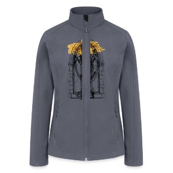 Giant cactus - Women’s Soft Shell Jacket - gray - Front