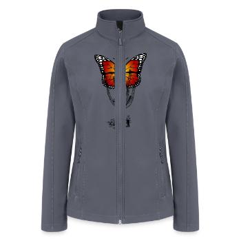 Giant cactus - Women’s Soft Shell Jacket - gray - Front