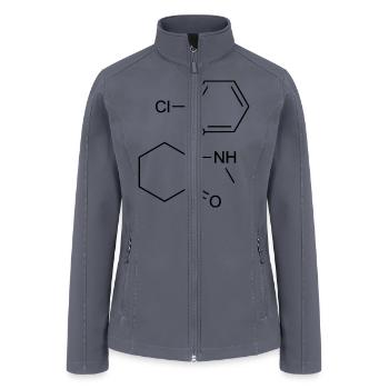 Ketamine - Women’s Soft Shell Jacket - gray - Front