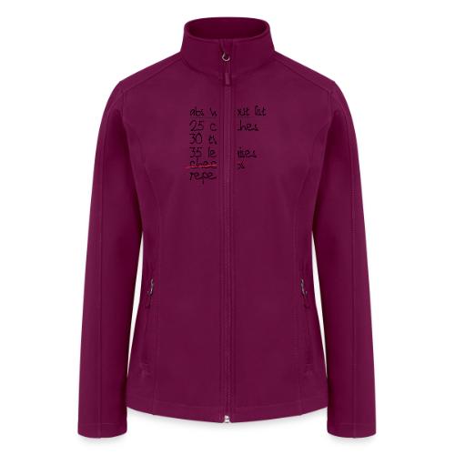 Abs Workout List - Women’s Soft Shell Jacket