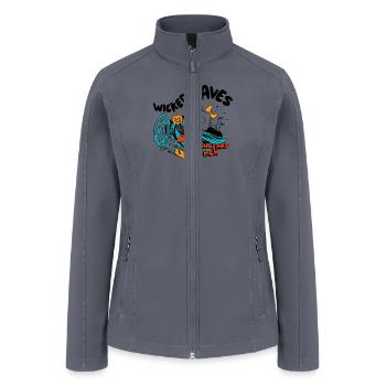 Boneyard Beach - Women’s Soft Shell Jacket - gray - Front