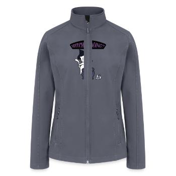 Witch A doing - Women’s Soft Shell Jacket - gray - Front