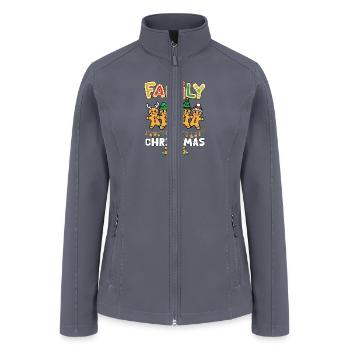 FAMILY CHRISTMAS 2025 - Women’s Soft Shell Jacket - gray - Front