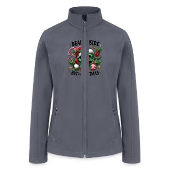 INSIDE - Women’s Soft Shell Jacket - gray - Front