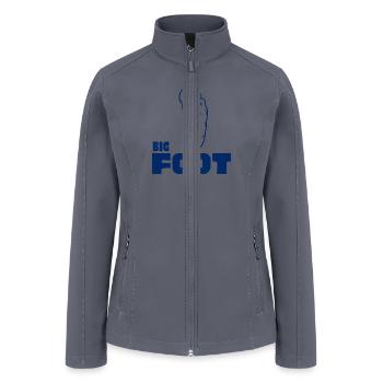 Bigfoot - Women’s Soft Shell Jacket - gray - Front