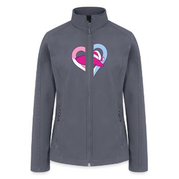 Vivian TTYD Trans - Women’s Soft Shell Jacket - gray - Front