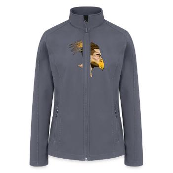 man of prey - Women’s Soft Shell Jacket - gray - Front