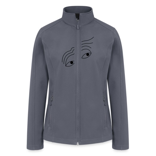 The Thought Leader Black - Women’s Soft Shell Jacket