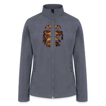 Bigfoot - Women’s Soft Shell Jacket - gray - Front