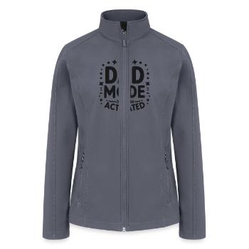 Dad Mode Activated - Women’s Soft Shell Jacket - gray - Front