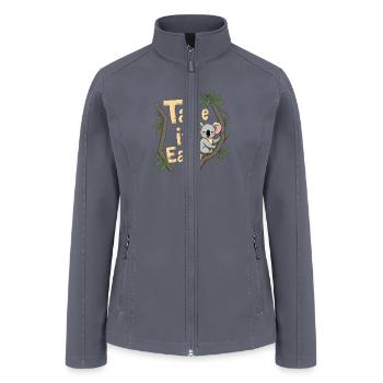 Take It Easy - Women’s Soft Shell Jacket - gray - Front