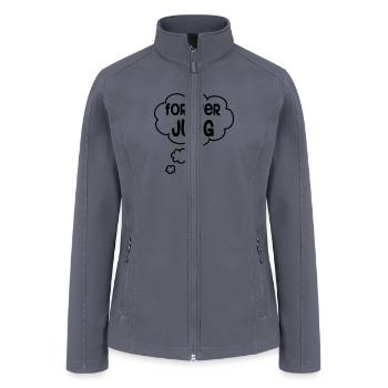 Forever Jung - Women’s Soft Shell Jacket - gray - Front