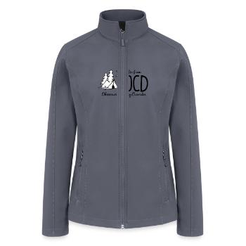OCD - Camping - Women’s Soft Shell Jacket - gray - Front
