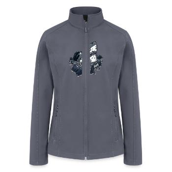 The Goon Shark - Women’s Soft Shell Jacket - gray - Front