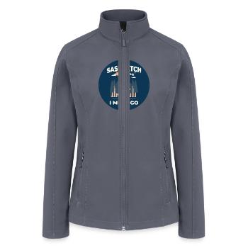 Sasquatch Bigfoot - Women’s Soft Shell Jacket - gray - Front