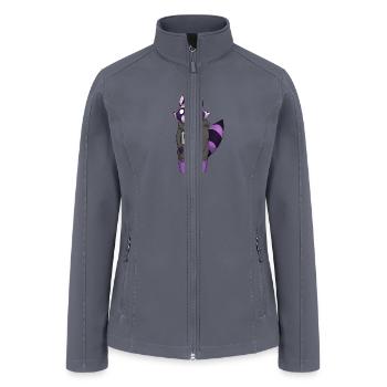 Sticker JasperDev Surprised - Women’s Soft Shell Jacket - gray - Front