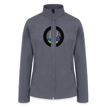 hunt - Women’s Soft Shell Jacket - gray - Front