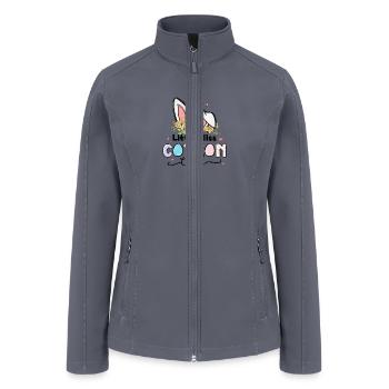 Little miss cotton tail - Women’s Soft Shell Jacket - gray - Front