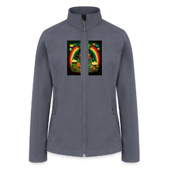Saint Patrick Day - Women’s Soft Shell Jacket - gray - Front