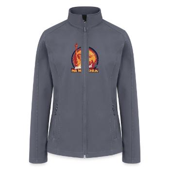 Addicted to New York - Women’s Soft Shell Jacket - gray - Front