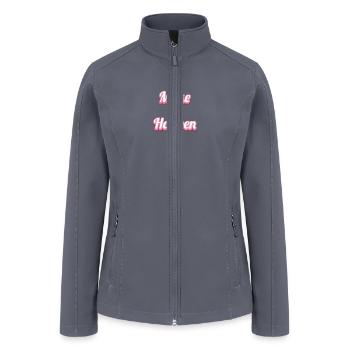 Make it Happen - Women’s Soft Shell Jacket - gray - Front