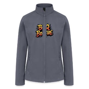 BBQ and Bonfire - Summer Vibes - Women’s Soft Shell Jacket - gray - Front