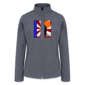 Rebellion - Women’s Soft Shell Jacket - gray - Front
