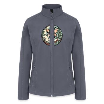 Go Away I'm Reading - Women’s Soft Shell Jacket - gray - Front