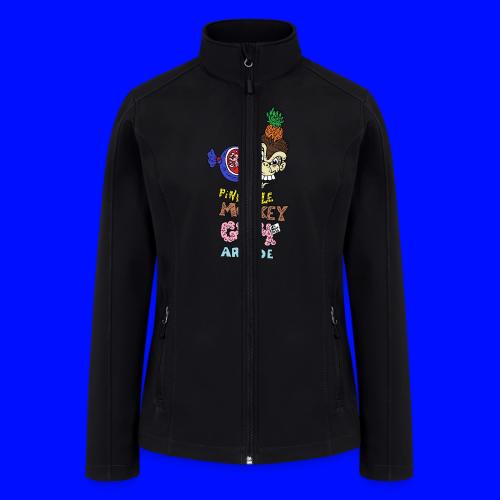 pineapple gum monkey arcade - Women’s Soft Shell Jacket