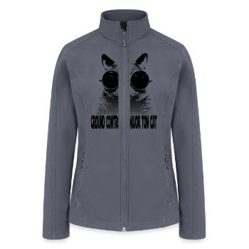 Major Tom to Ground Control - Women’s Soft Shell Jacket - gray - Front