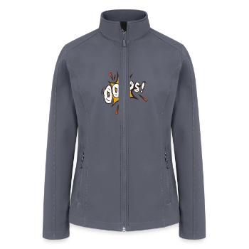 Ooops - Women’s Soft Shell Jacket - gray - Front