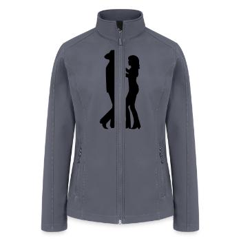 Country dance - Women’s Soft Shell Jacket - gray - Front