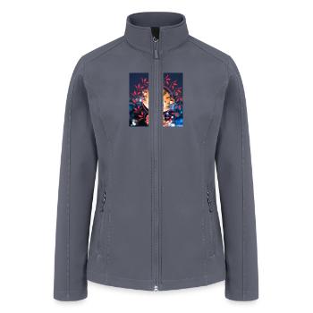 Tiger - Women’s Soft Shell Jacket - gray - Front